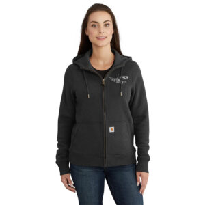 Womens Wing Overhaul Zipper-Front Hoodie