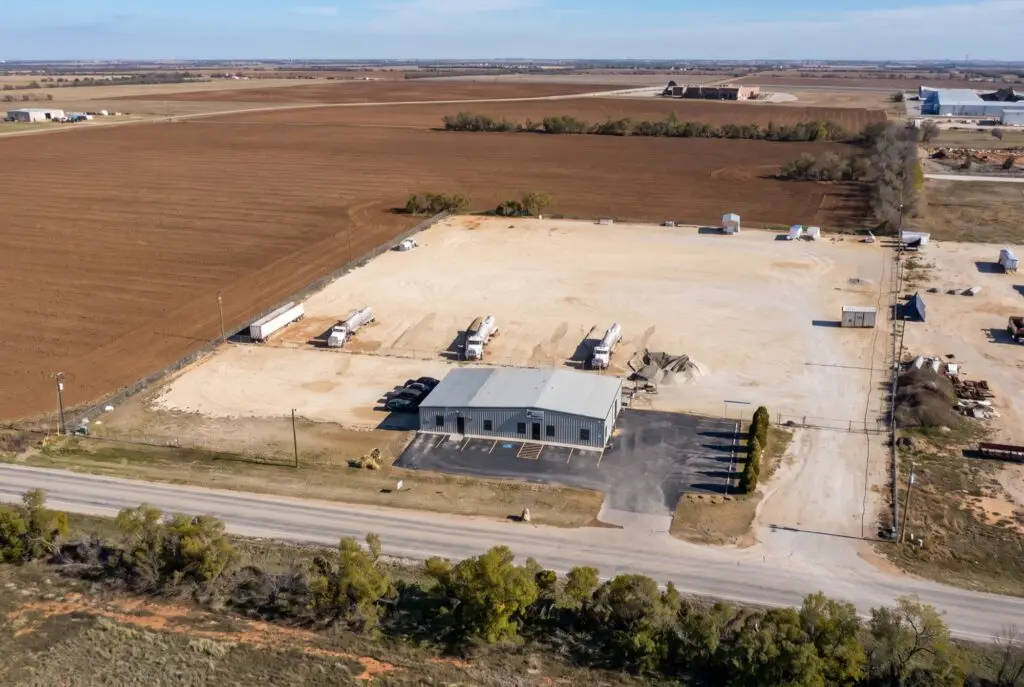 Aerial view of the ES3 Abilene Facility