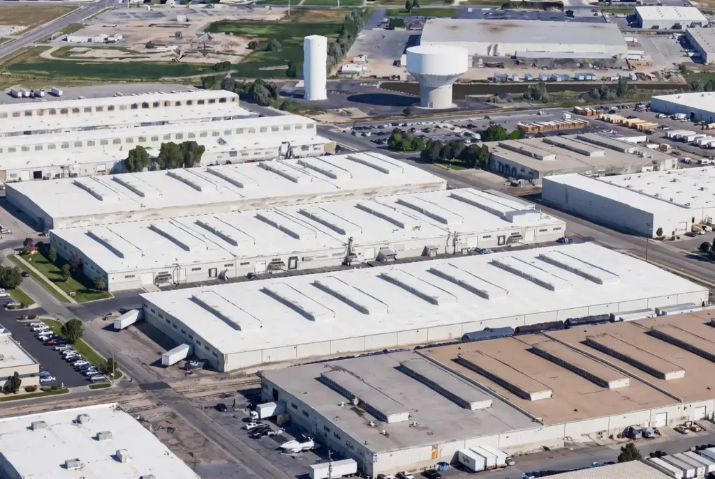 Aerial view of the ES3 F-5 Fabrication Facility