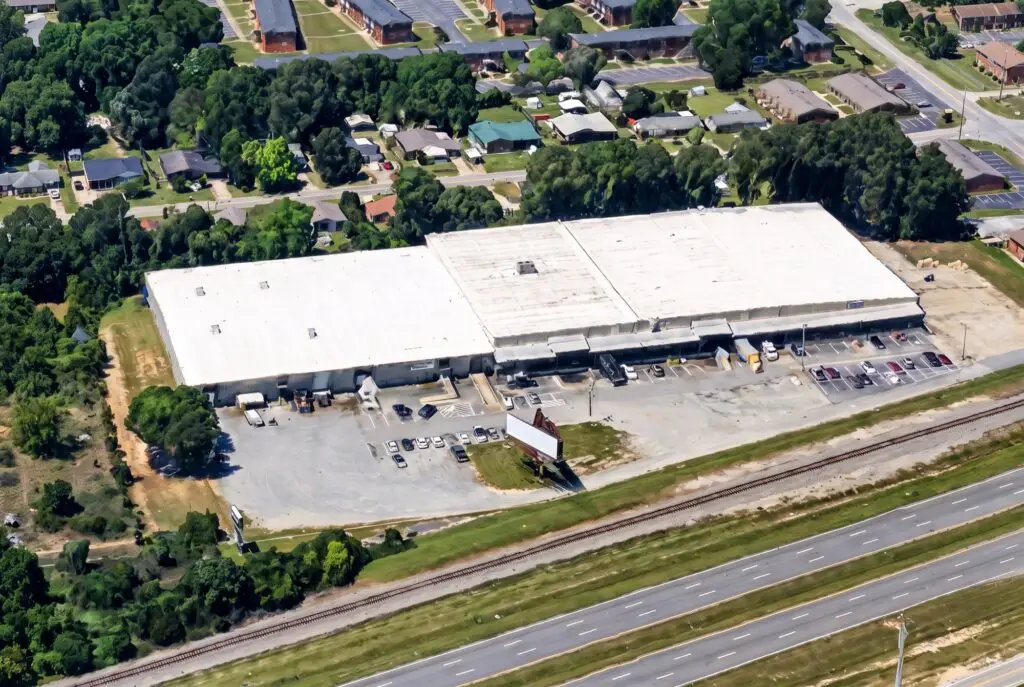Aerial view of the ES3 Southeast Operations facility